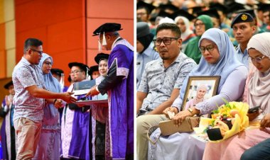 Bittersweet: Moment Parents Received Engineering Degree On Behalf Of Their Late Daughter