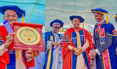 FELICITATIONS: Conferment of Honorary Doctorate Degree of FULokoja on Ahmad Isah (Ordinary President), Brekete Family