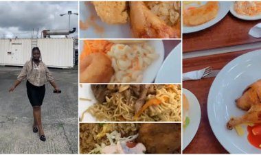 Nigerian Student interning at Total Energies shares experience at company – “They want to kill us with food”