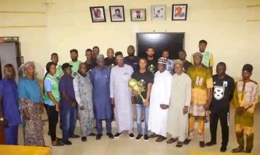 ADSU Management Recieved 2023 Basketball Champions Of Govrrnors Cup