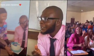 Classmates Deliver Heartwarming Birthday Surprise to Cheer Up Their Moody Class Rep