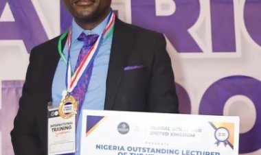 FUTA Alumnus and Lecturer, Dr. Ayodeji Sunday Afolabi, Named Nigeria's Outstanding Lecturer of the Year