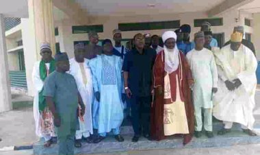 Emir of Gashaka Pays Courtesy Visit to the Vice-Chancellor of TSUJ; Commends the University's Progress