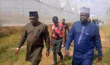 Taraba State University Vice-chancellor inspects dilapidated Green House farm