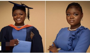 Brilliant Lady sets record as first-ever female to earn first class in Food Engineering, graduates with 4.66/5.00 CGPA