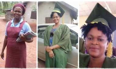 Nigerian Woman Who Went Back to Secondary School After Having Children Matricaulates at UNN