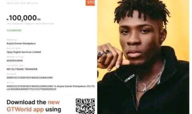 Joeboy Grants UNILAG Student's Tuition Wish with N100,000 Donation