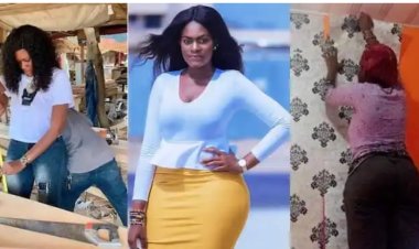 Female Graduate Whose Childhood Ambition Was to Be a Lawyer Becomes Successful Carpenter