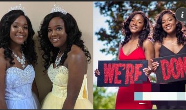 La’nisha and Ron’nisha Richardson: Twins Make History as Valedictorian and Salutatorian with a 4.1 GPA