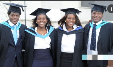 Nigerian Quadruplets Make History with Masters Degrees from UK University on the same day