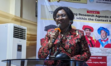 UNILAG's Faculty of Basic Medical Sciences Recognizes LASU VC, Prof. Olatunji-Bello, with Ambassador Award of Excellence