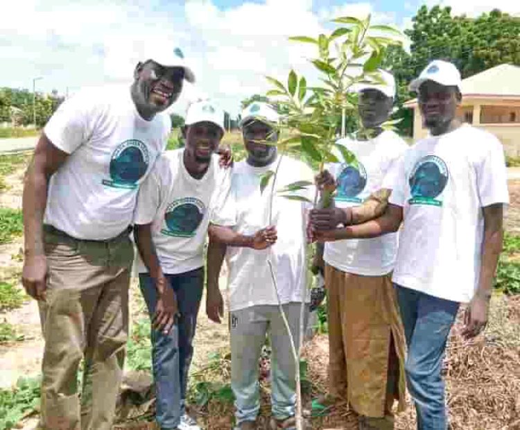 Amb. Usman Aliyu Expands Tree Planting Campaign, Transforming BOSU Premises into a Green Oasis