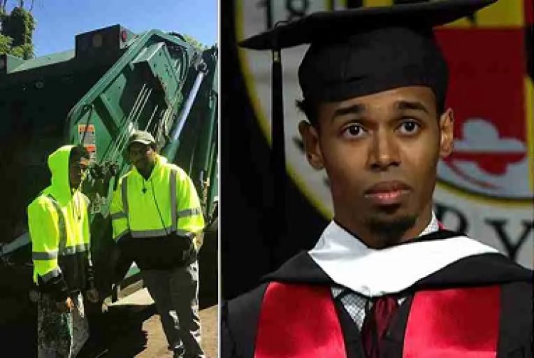 Exceptional 24-Year-Old worked as a waste collector to fund his education Achieves Doctor of Law Degree