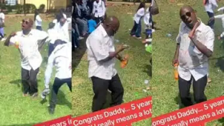 A Nigerian Father's Inspiring Graduation Celebration After Five Years of University