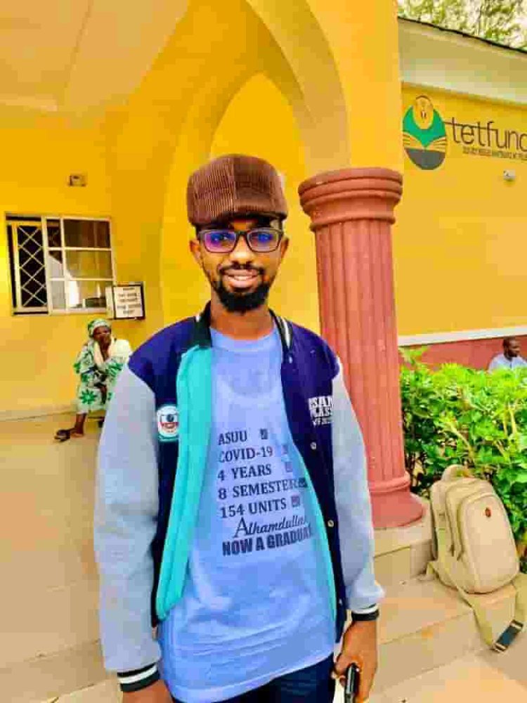 Zahradden Abba Aliyu Achieves First-Class Honors in Islamic Studies at Federal University Kashere