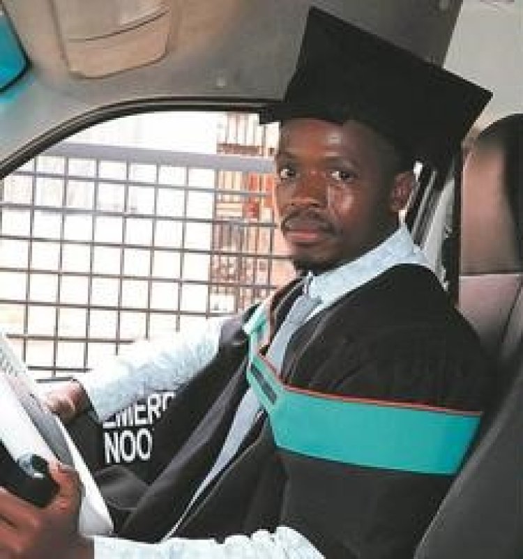 28-year-old man who worked as a taxi driver to pay his school fees finally bags degree in Education