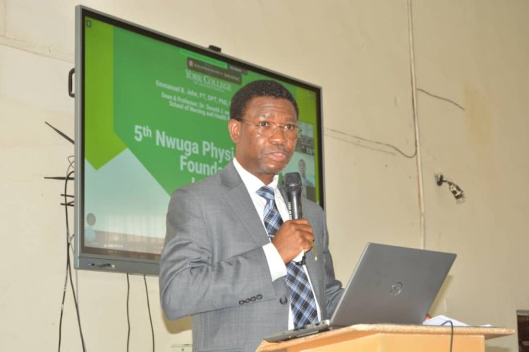 Physiotherapy Education in Nigeria Must Embrace Emerging Technologies to be at Par with Developed World - Prof E.B John