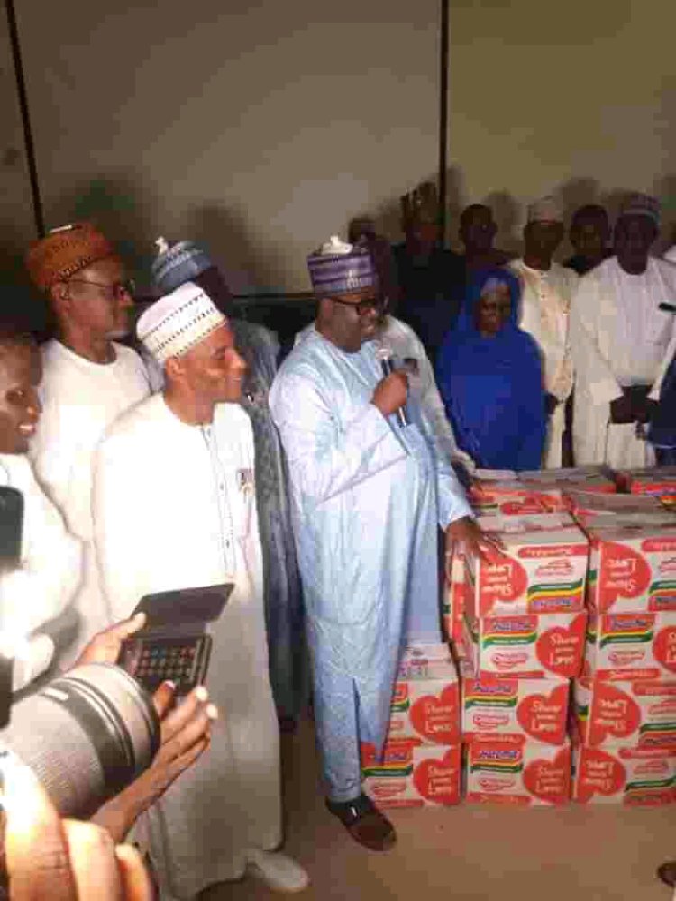 FCE Yola Provost, Dr. Mohammed Usman, Launches Palliative Distribution for College Hostel Students
