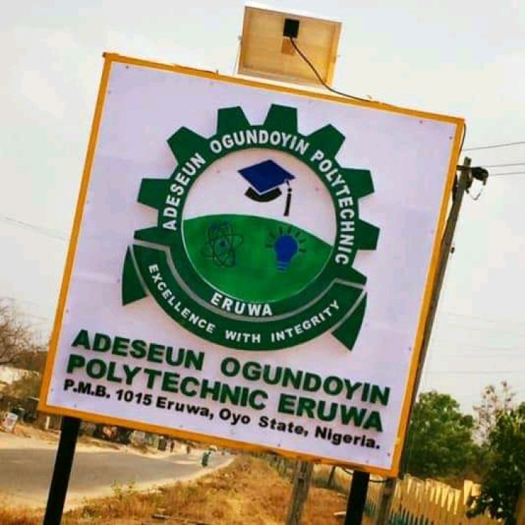 Adeseun Ogundoyin Polytechnic (AOPE) Approved Academic Calendar for 1st Semester for 2023/2024 Session