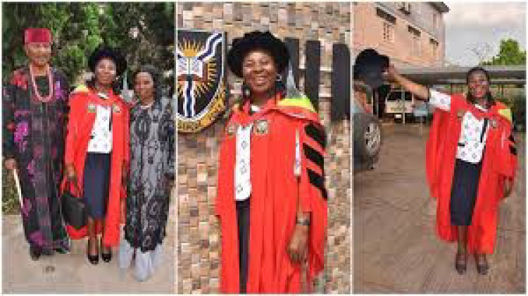 Breaking Barriers: Dr. Ifeoma Okoli, the First Visually Impaired PhD Graduate at the University of Ibadan