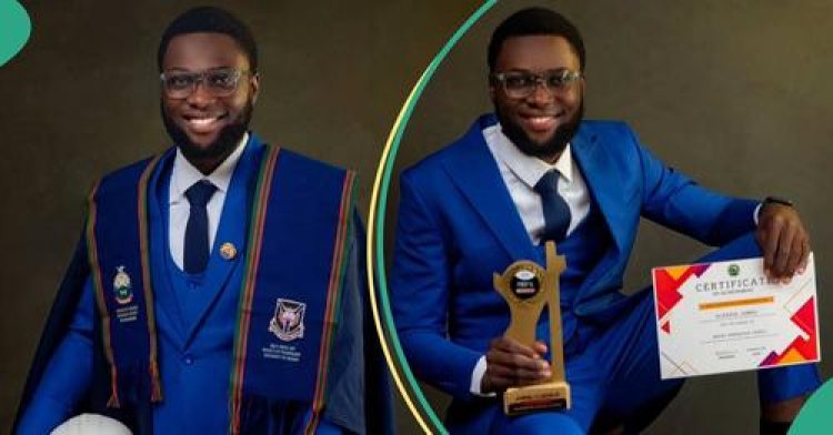 "I Had About 12 Awards due to balanced lifestyle" UI First-Class Graduate Shares Secrets To His Academic Performance