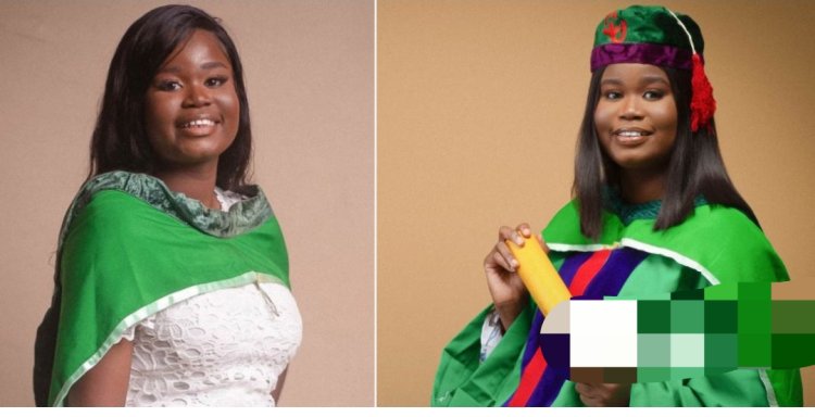 Nigerian Lady who failed JAMB 3 times finally bags Mechanical Engineering degree with a 4.68/5.00GPA