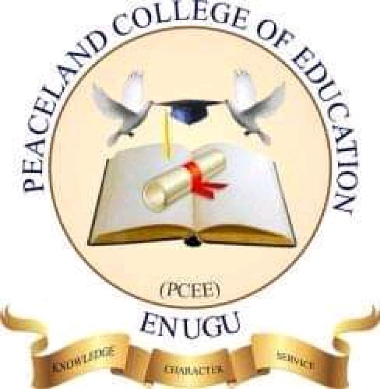 Peaceland College of Education Admission Forms For 2023/2024 Session