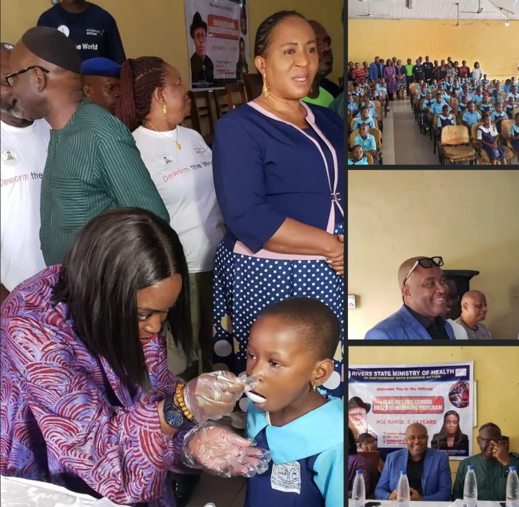 Rivers State Launches Free School-Based Deworming Campaign for Child Health