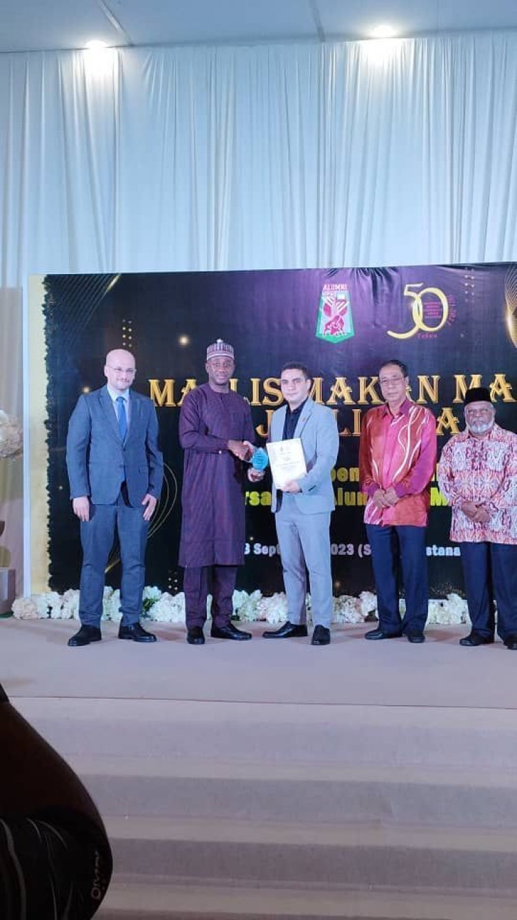 Malaysian University Honours Dr. Umar Ahmed of BSU With Best Alumni Achievement Award