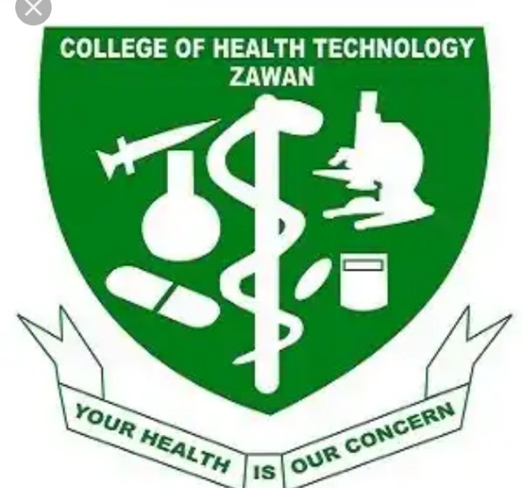 College of Health Technology, Zawan  Releases merit Admission Lists, 2023/2024