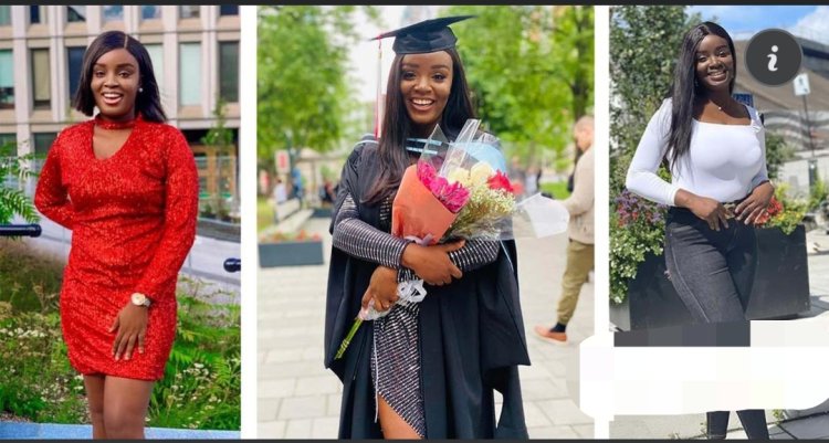 Meet Brilliant Nigerian Lady Who Graduated With A Master’s Degree From Canada With A 100% Record