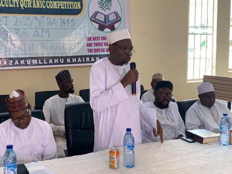 Make Qur’an your guide, FULafia VC admonishes Muslims at (MSSN) Inter-Faculty Qur’anic Competition