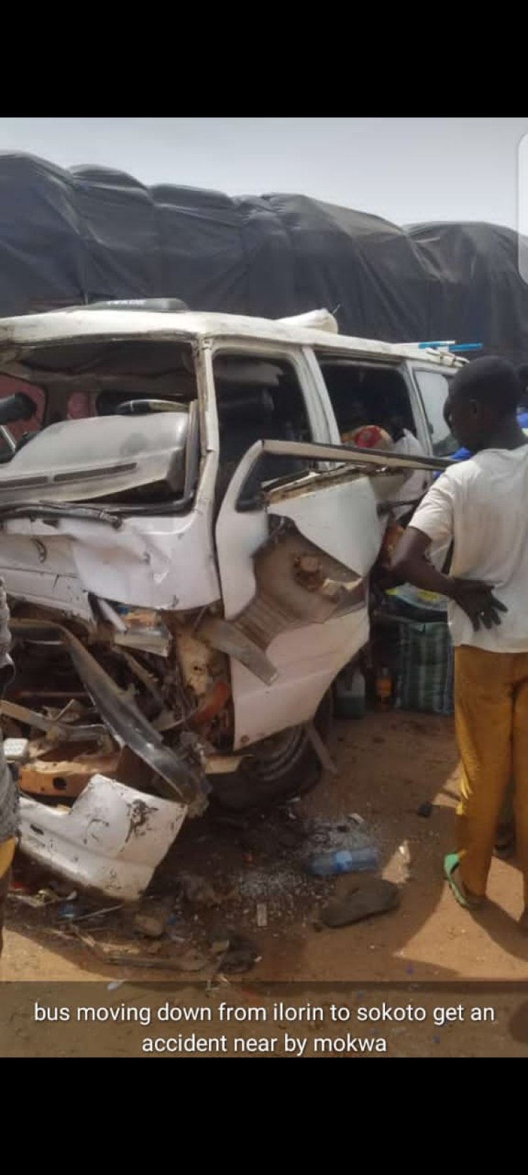 Bus Conveying UDUS Students From Ilorin Involved In An Accident