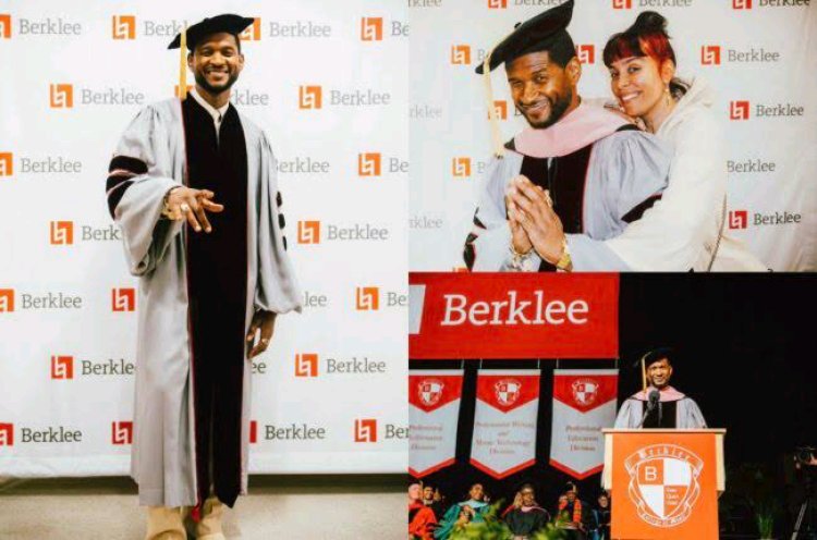 American singer, Usher bags Doctorate Degree in music from US university