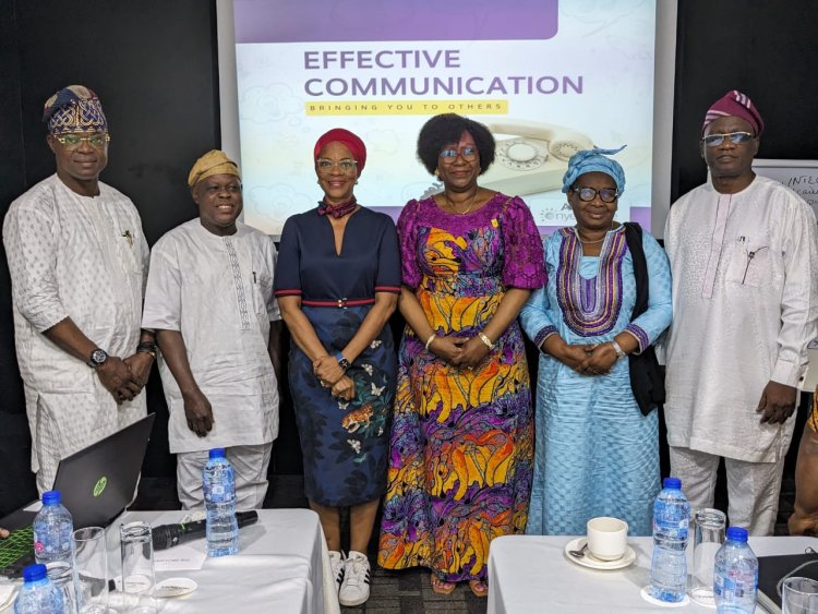 Lagos State University Empowers University Management with Public Speaking and Etiquette Workshop
