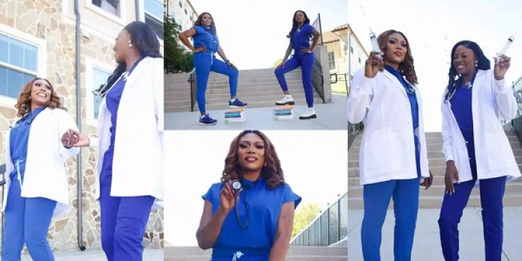 Nigerian mother and  her daughter melt hearts as they both graduate from nursing school in US