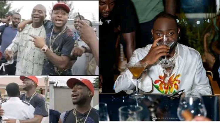 Old Video of Davido Emerges Showing Him with Former School Teachers