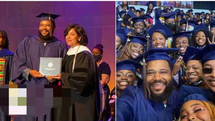 51-year-old Anthony Anderson graduates from US university, set out to outshine his 22-year-old colleagues