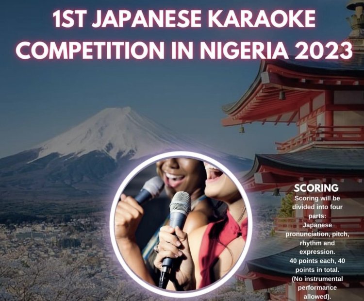 First Japanese Karaoke Competition in Nigeria 2023 at UNIABUJA