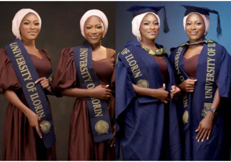 Nigerian Twin Sisters Achieve Academic Excellence with First-Class Honors at the University of Ilorin