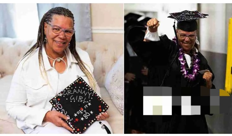 80-year-old woman bags degree from US university after dropping out of school since 1960