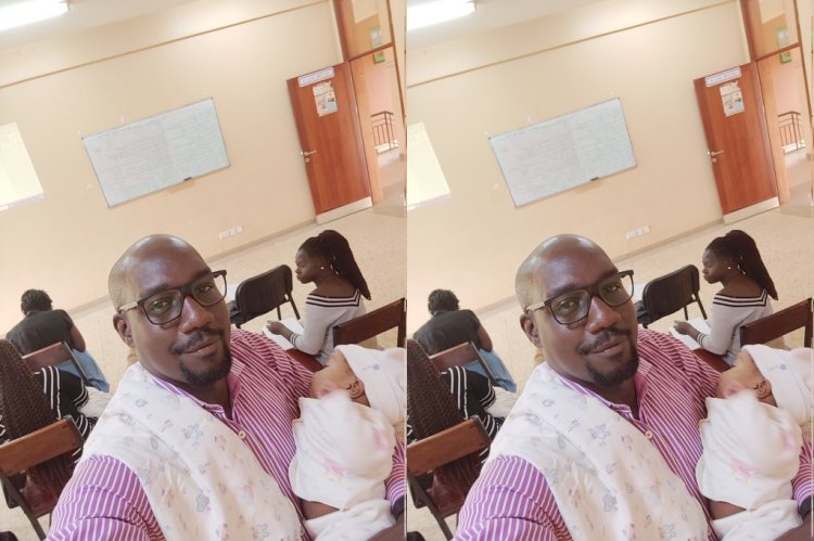 Lecturer Babysits His Student's Child as She Writes Her Exams