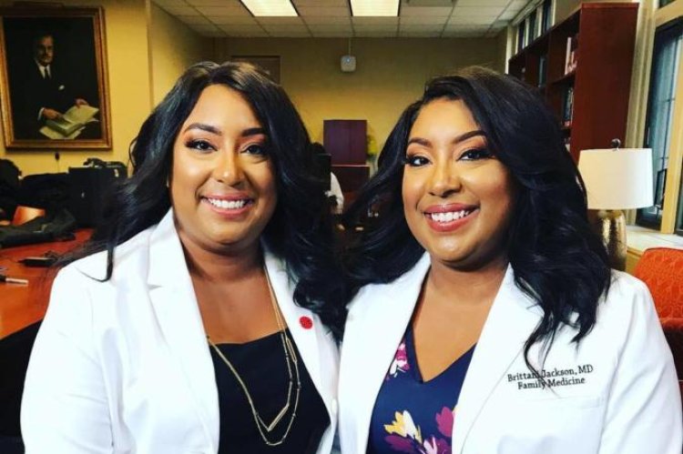 Twin Sisters sets record as first medical doctor in their family, shines across United States