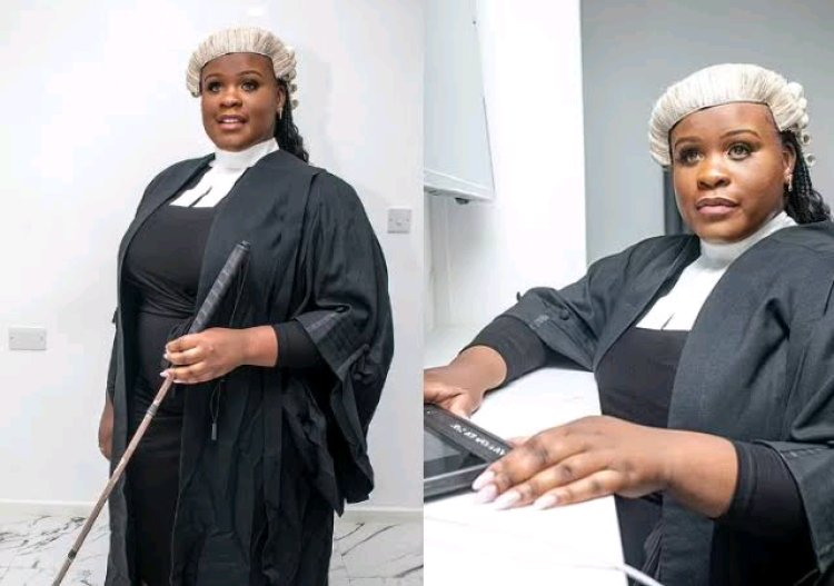 23-year-old black lady becomes the first blind Lawyer in UK, shines across the world