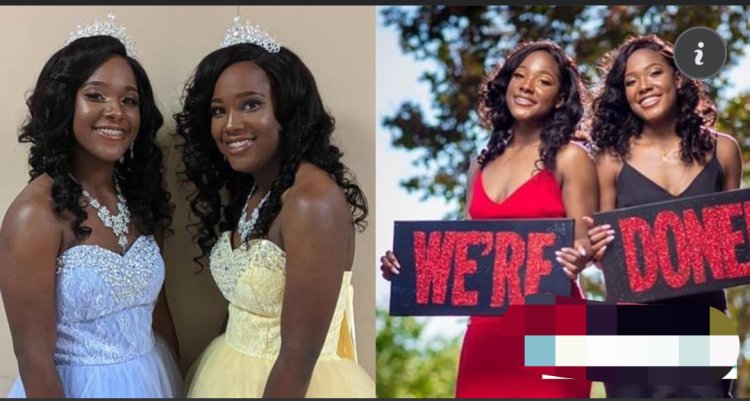 La’nisha and Ron’nisha Richardson: Twins Make History as Valedictorian and Salutatorian with a 4.1 GPA