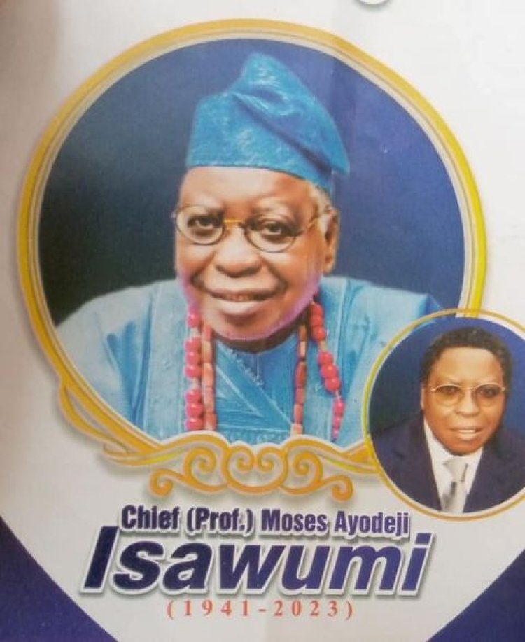Modakeke Bids Farewell to OAU Hero, Late Chief (Professor) Ayodeji Isawumi