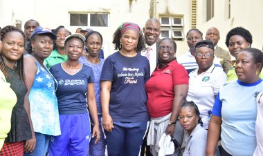 FUTA Women Forum Marks 40th Anniversary with Sensitization Walk Led by Vice Chancellor Professor Adenike Oladiji