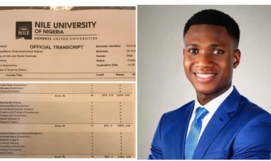 I have just hit a 5.0 GPA for the SIXTH time!" Nigerian Student Celebrates his Win