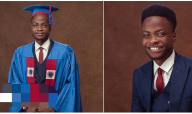 Brilliant Nigerian man emerges overall best-graduating student, bags Pharmacy degree with 4.96/5.00GPA