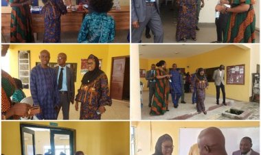 Secretary to Ekiti State Government Donates Laptops During Accreditation Exercise at FUOYE's Department of Chemistry